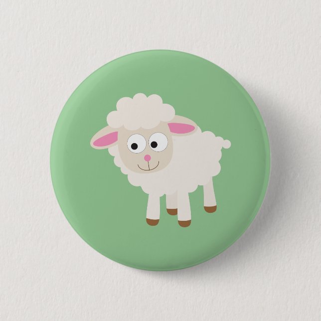 Little lamb button (Front)