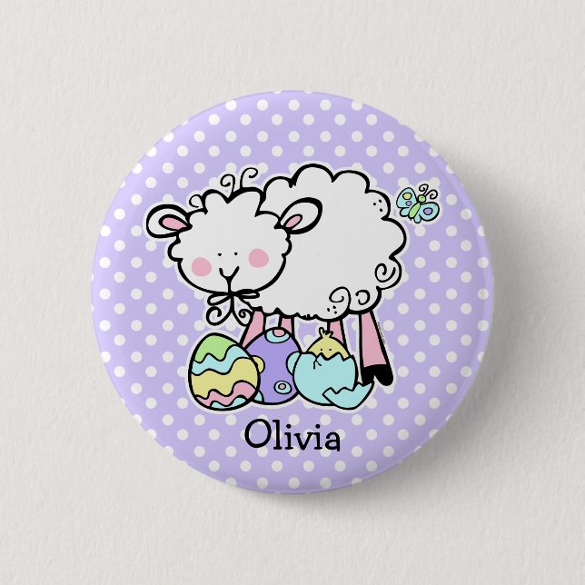Little Lamb Easter Pin (pd) (Front)