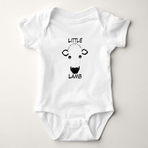 Little Lamb infants clothing Baby Bodysuit