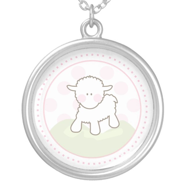 Little Lamb Necklace (Front)