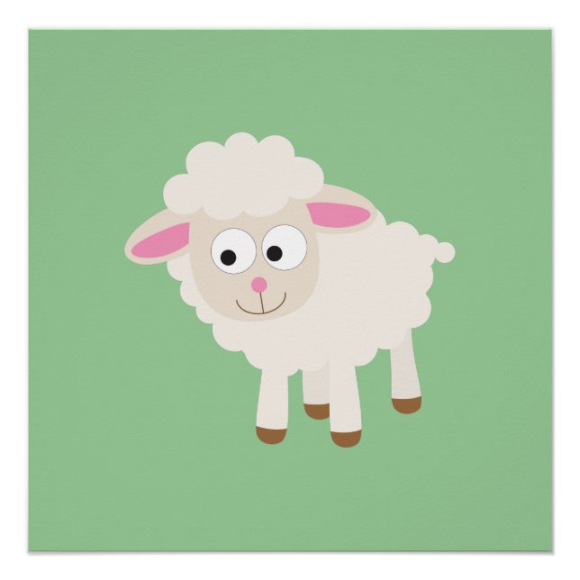 Little lamb poster (Front)