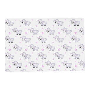 Little Lamb Sheep Baby Shower Placemat
