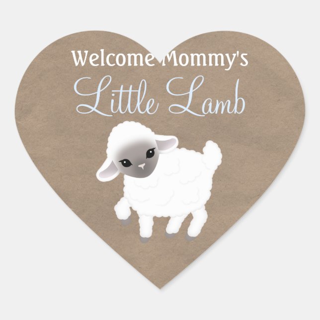 Little Lamb Sticker (Front)