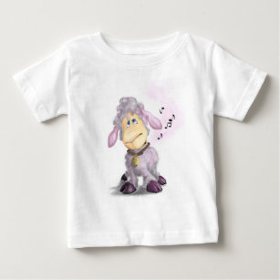 Little Lamb with Bell Baby T-Shirt
