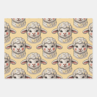 Little Lamb  Wrapping Paper Sheets
