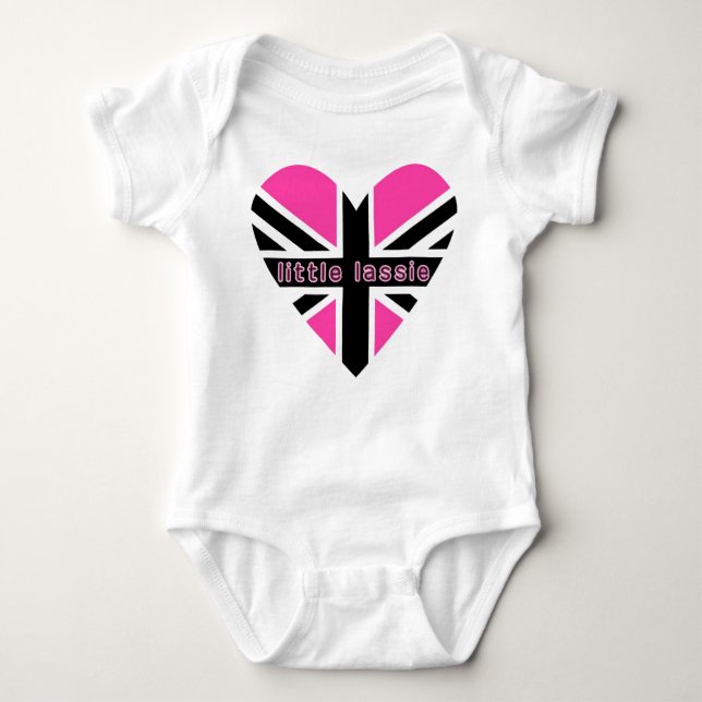 Little Lassie Baby Bodysuit (Front)