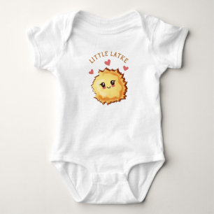 Little Latke Hanukkah Baby Shower  Bodysuit