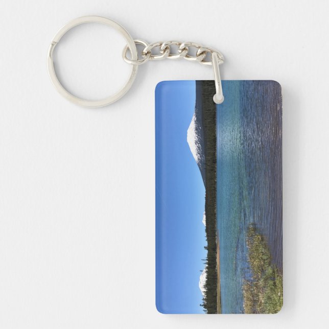 Little Lava Lake, Oregon Keychain (Front)