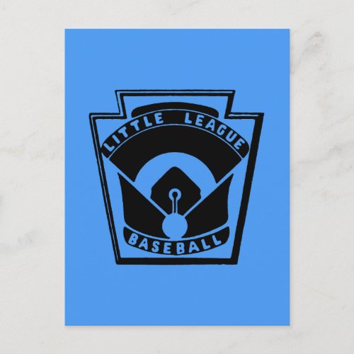 Little League Baseball Postcard