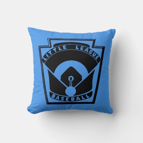 Little League Baseball Throw Pillow