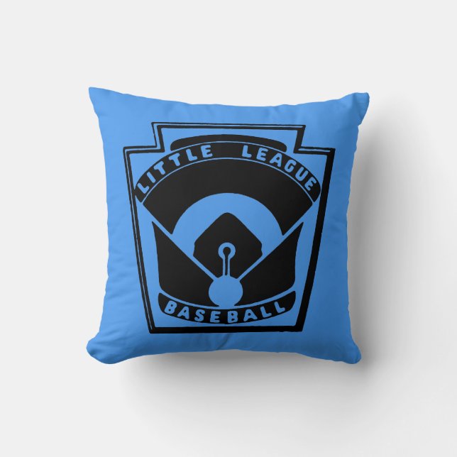 Little League Baseball Throw Pillow (Front)