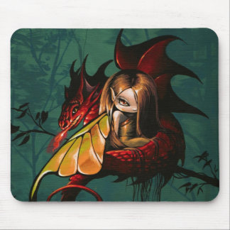 'Little Light' Fairy Dragon Mouse Pad