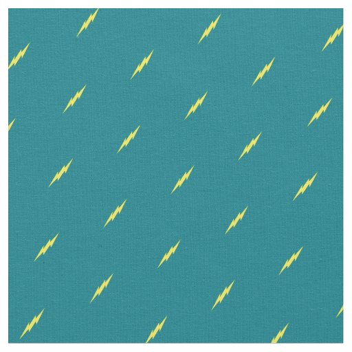 Little Lightning Bolts Cute Weather Fabric