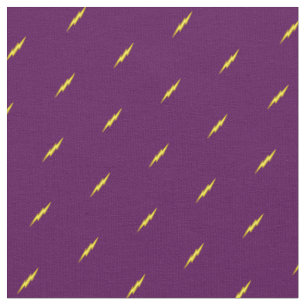 Little Lightning Bolts Cute Weather Fabric