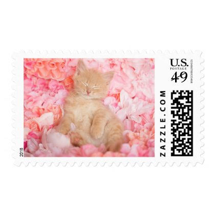 Little Linus Pink Floral Postage