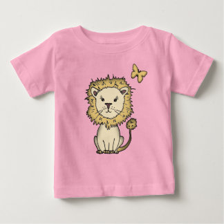 Little Lion and Butterfly Infant Onsie Baby T-Shirt