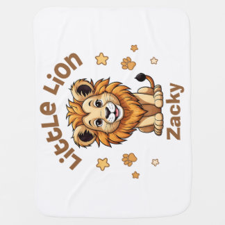 Little Lion Baby Jungle Animal Bodysuit Baby Blanket