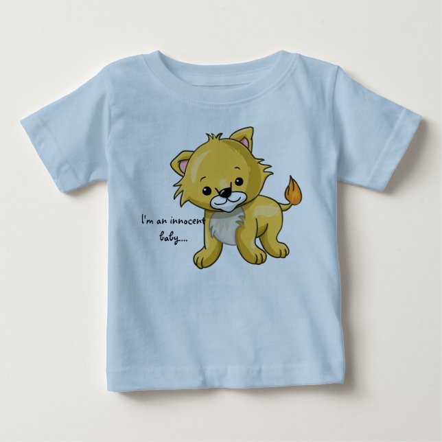 Little lion baby T-Shirt (Front)