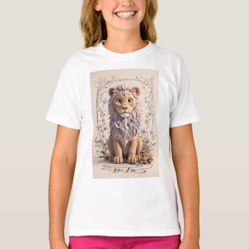 Little Lion Designs Girls T_Shirt