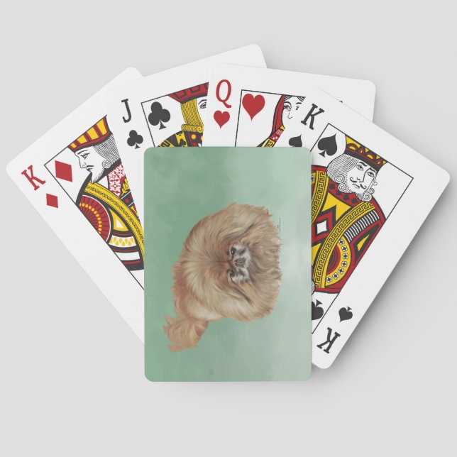 Little Lion Dog Poker Cards (Back)