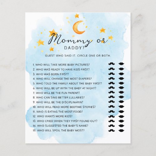 Little Lion Its a Boy Mommy or Daddy Baby Shower