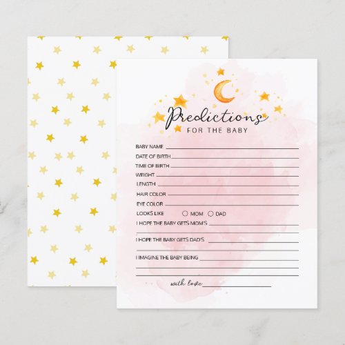 Little Lion Its a Girl Watercolor Pink Prediction 