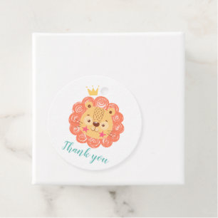 Little lion king thank you favor tags