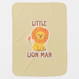 Little Lion Man baby boy blanket