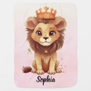 Little Lion Princess Baby Blanket
