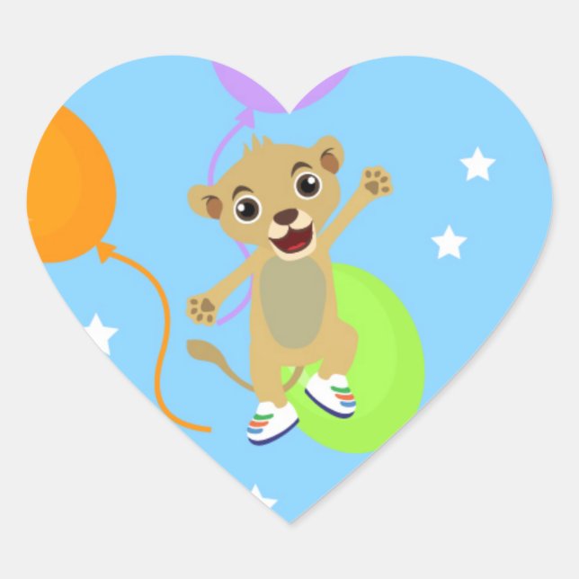 Little Lion Sticker (Front)
