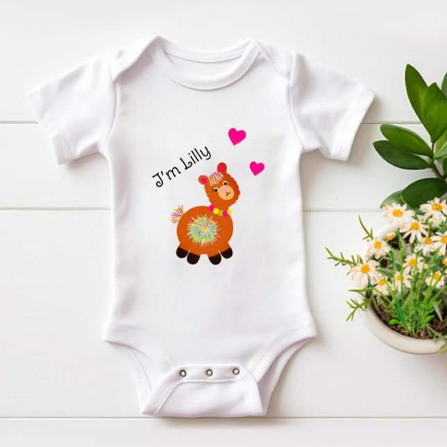 Little Llama Baby Bodysuit (Creator Uploaded)
