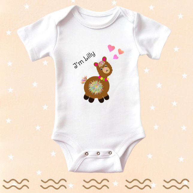 Little Llama Baby Bodysuit (Creator Uploaded)