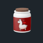 Little Llama Candy Jar<br><div class="desc">If you love llamas, show it loud and show it proud!</div>