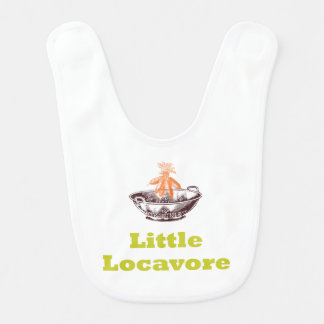 Little Locavore Vintage Carrots Bib
