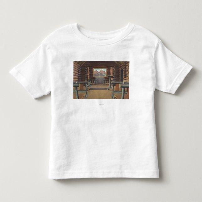 Little Log Church at Snake River View Toddler T-shirt (Front)