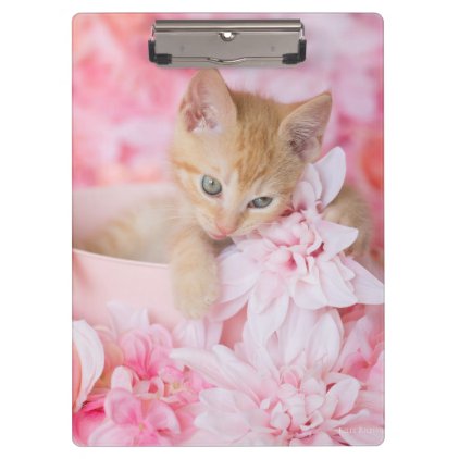 Little LOKI Pink Floral Clipboard