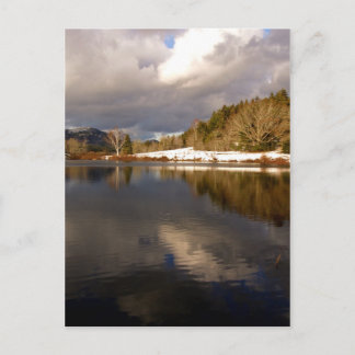 Little Long Pond in winter Postcard
