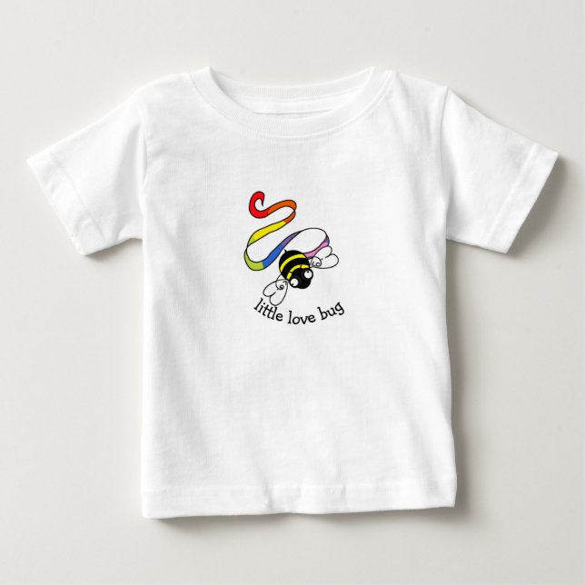 Little Love Bug Baby & Kids Baby T-Shirt (Front)