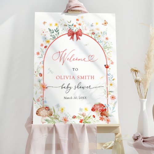 Little Love Bug Baby Shower Welcome 