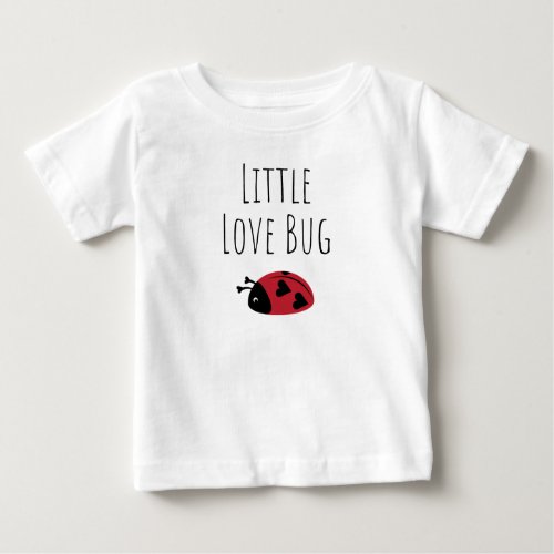 Little Love Bug Baby T_Shirt