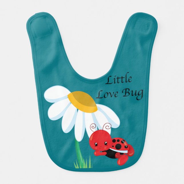 Little Love Bug Bib (Front)