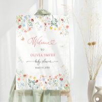 Little Love Bug Cute Garden Baby Shower Welcome