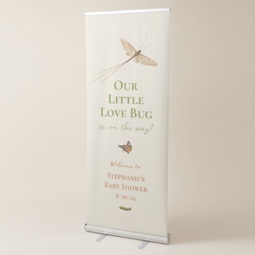 Little Love Bug Gender Neutral  Retractable Banner