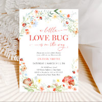 Little Love Bug Girl Baby Shower