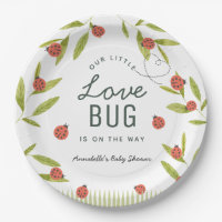 Little Love Bug Ladybug Leaf Baby Shower
