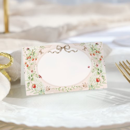 Little Love Bug Nature Place Card