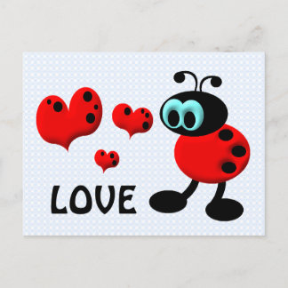 Little Love Bug Postcard