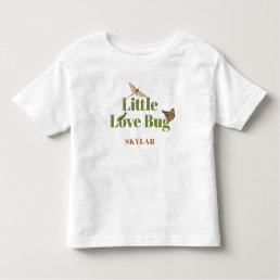 Little Love Bug Vintage Illustration Toddler T-shirt