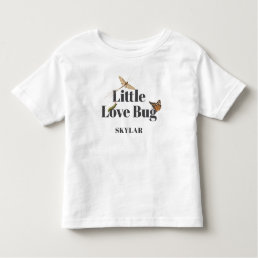 Little Love Bug Vintage Illustration Toddler T-shirt