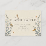 Little Love Bug Wildflower Baby Shower  Enclosure Card